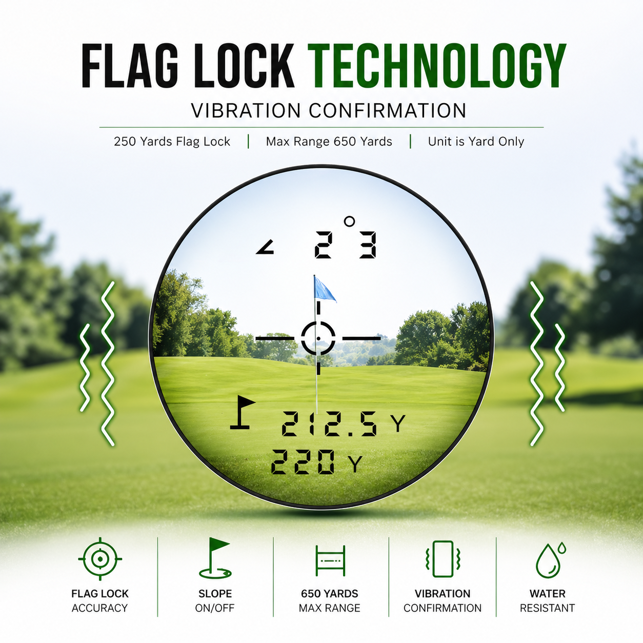 Precision Golf Laser Rangefinder